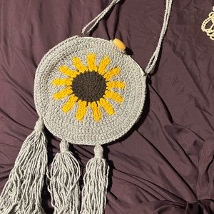 Hand made crochet bag